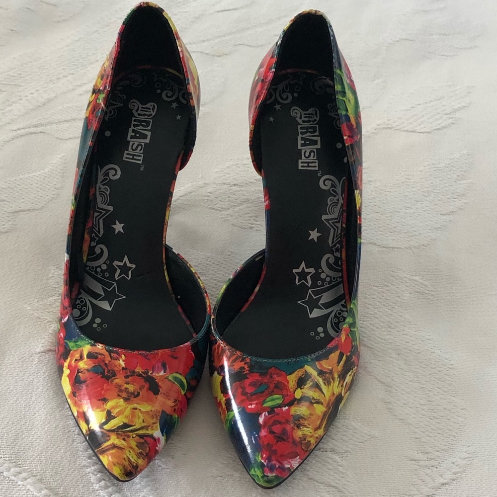 High heels multicolor size 7.5